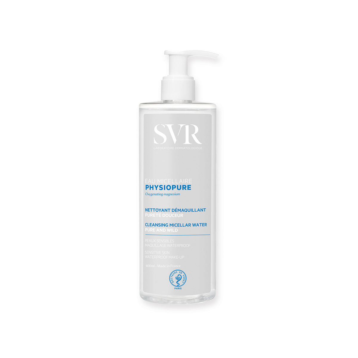 Nước tẩy trang SVR PHYSIOPURE EAU MICELLAIRE giúp làm sạch da dùng được cho cả mắt và môi dành cho da nhạy cảm
