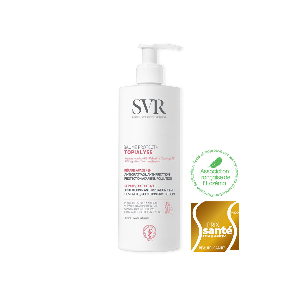 Kem dưỡng da toàn thân SVR TOPIALYSE BAUME PROTECT+ 400ML giúp dưỡng ẩm kéo dài cho da khô, da nhạy cảm