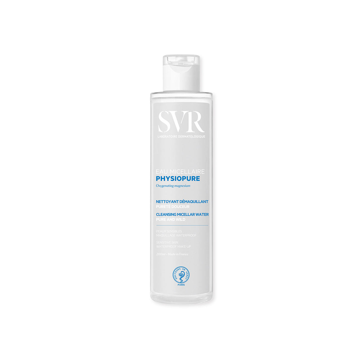 Nước tẩy trang SVR PHYSIOPURE EAU MICELLAIRE giúp làm sạch da dùng được cho cả mắt và môi dành cho da nhạy cảm