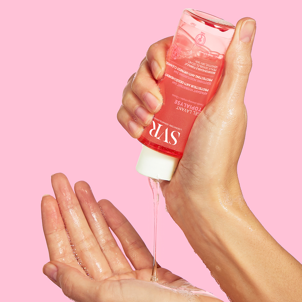 Gel rửa mặt và tắm SVR TOPIALYSE GEL LAVANT giúp làm mịn, dưỡng ẩm cho da dùng được cho mặt và toàn thân