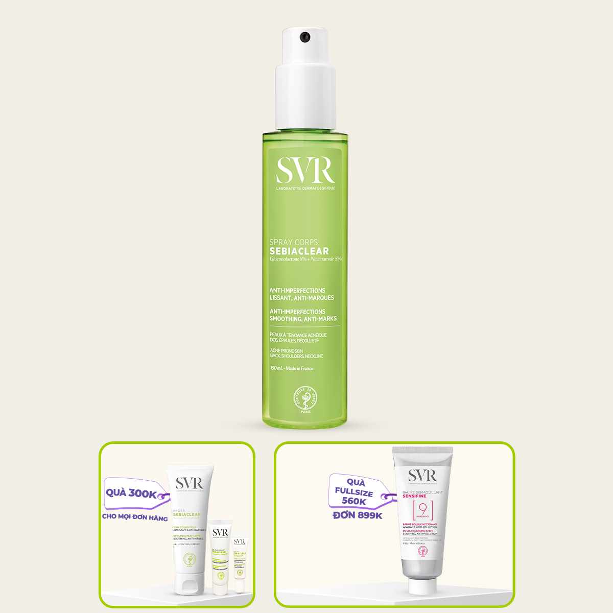 Xịt Giảm Mụn Lưng 150ml
