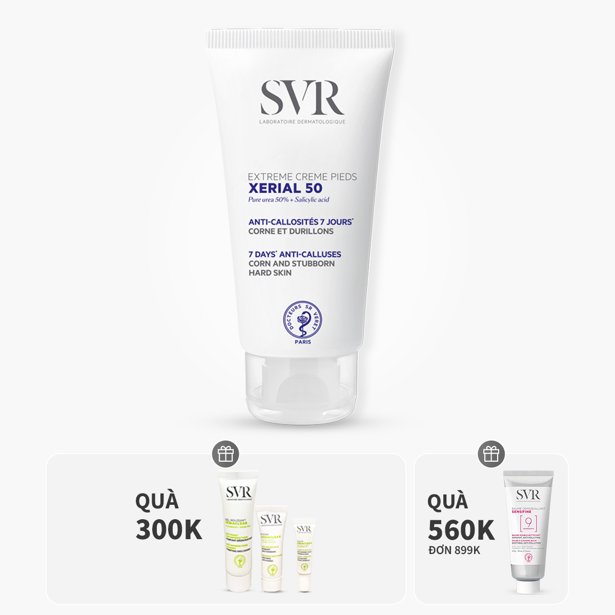 Kem gót chân giảm chai sần 50ml