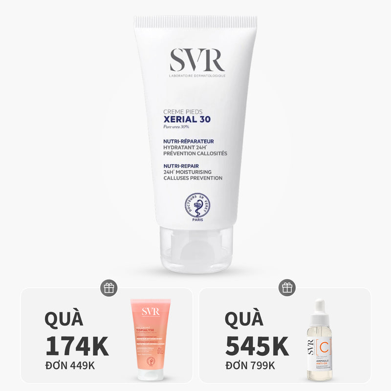 Kem gót chân mềm mịn 50ml