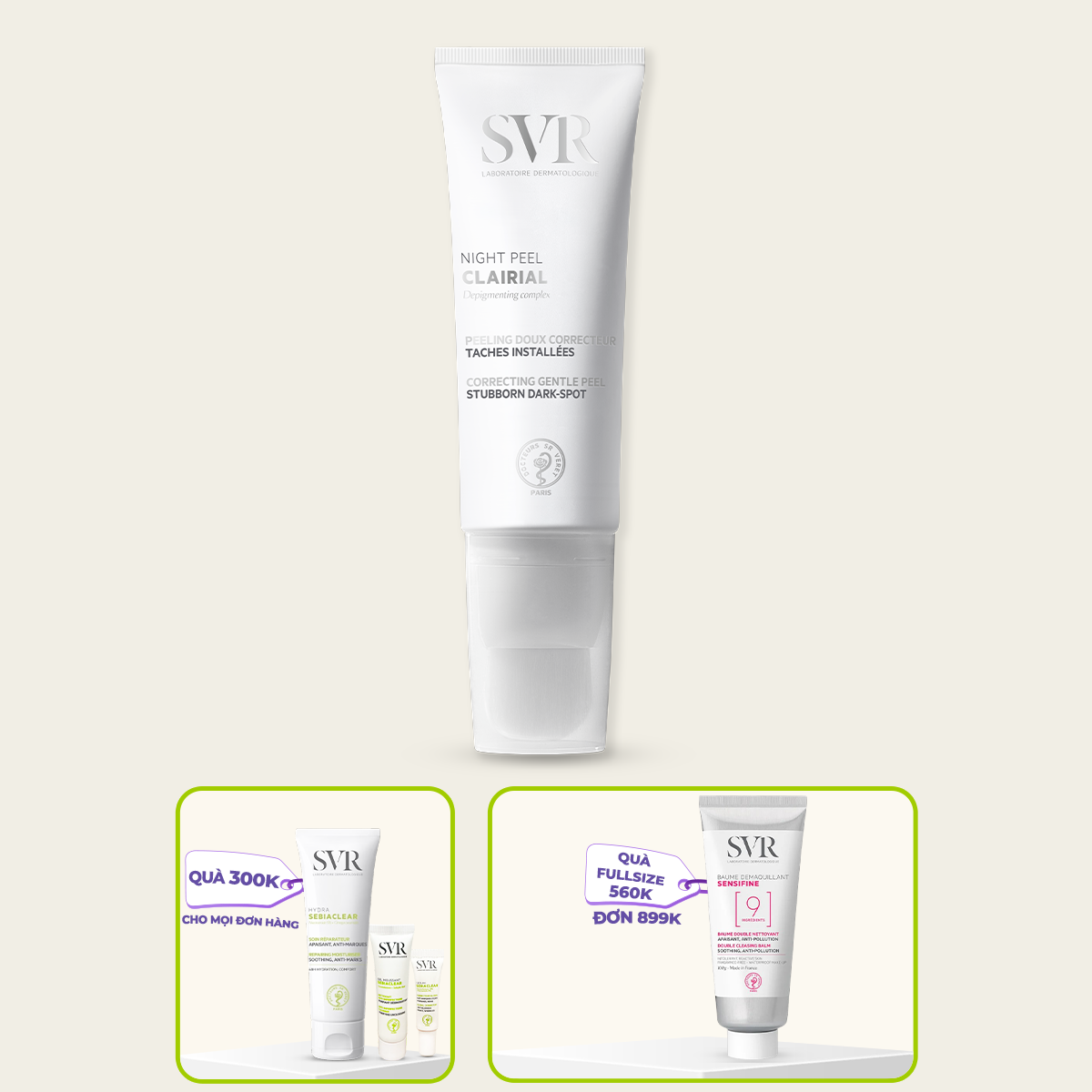 Kem đêm giúp da sáng & đều màu 50ml