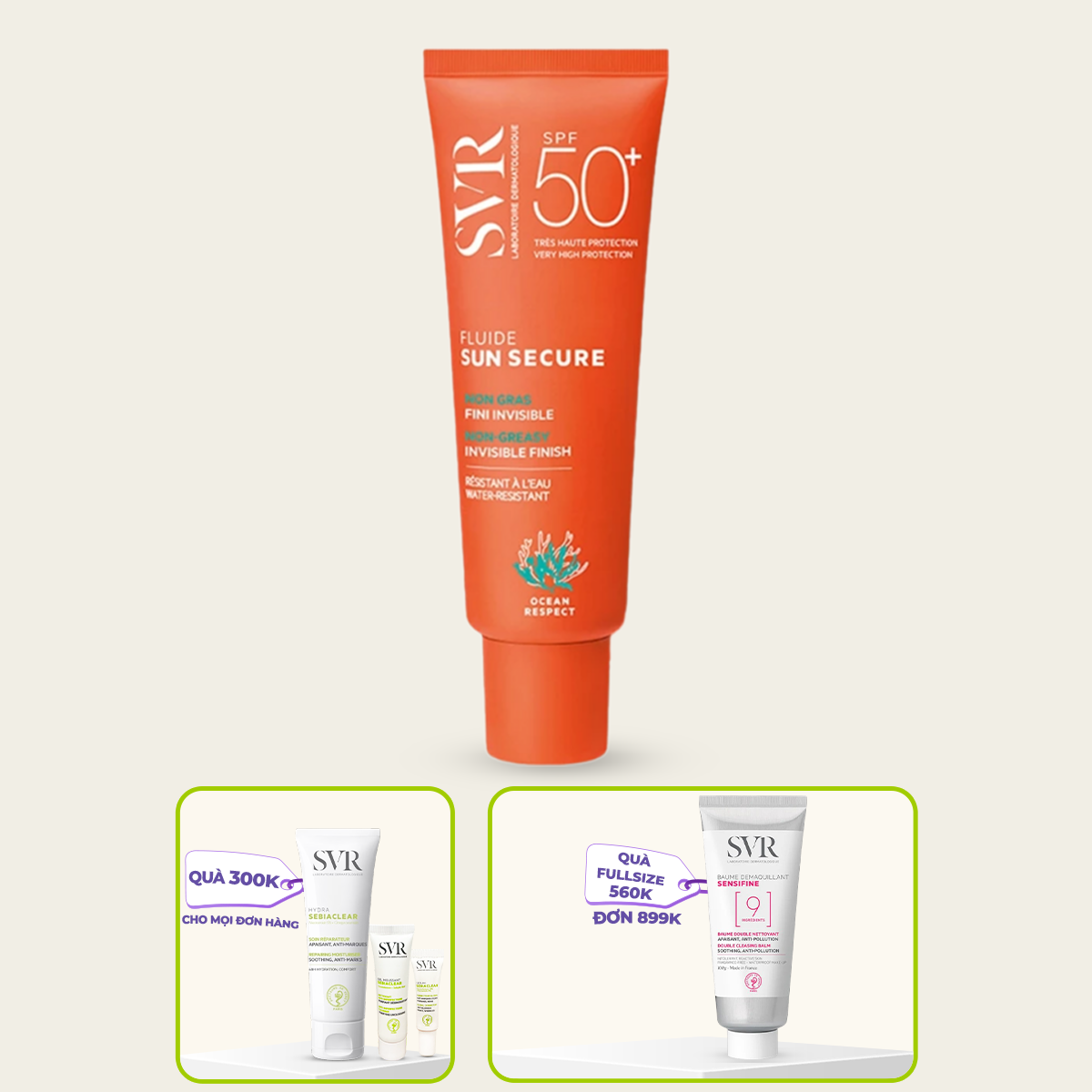 Kem chống nắng không gây nhờn da 50ml
