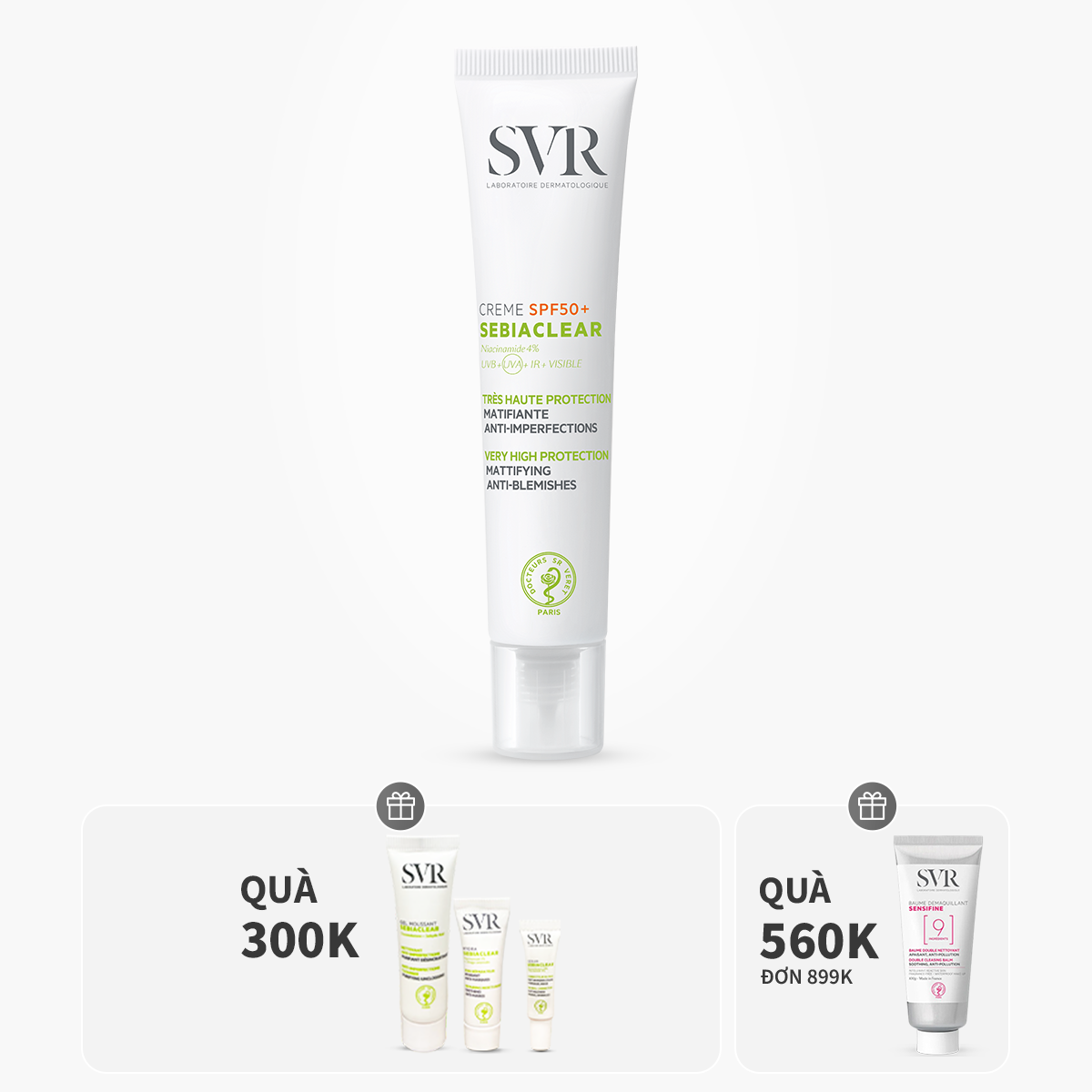 Kem chống nắng da mụn 40ml