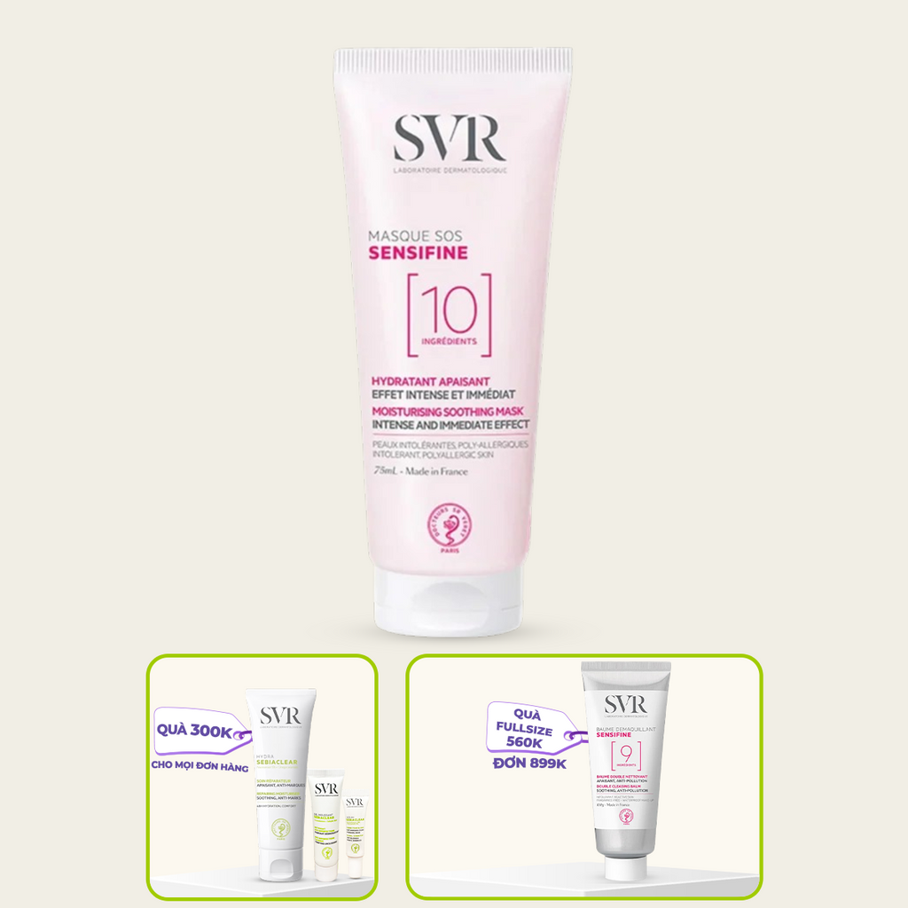 Mặt nạ làm dịu, giảm ứng đỏ 75ml