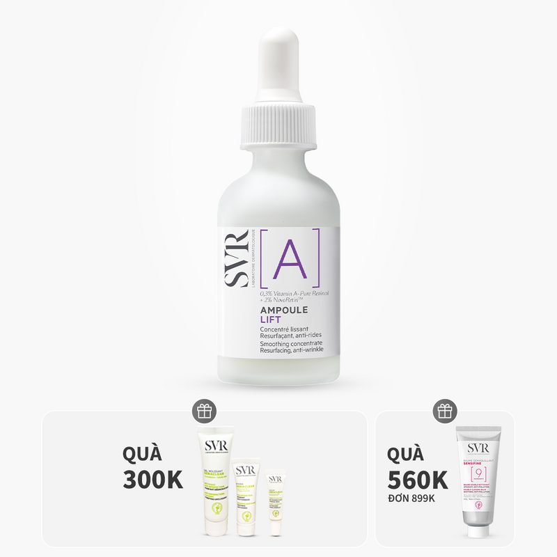 Ampoule A giảm nếp nhăn, ngăn ngừa mụn 30ml