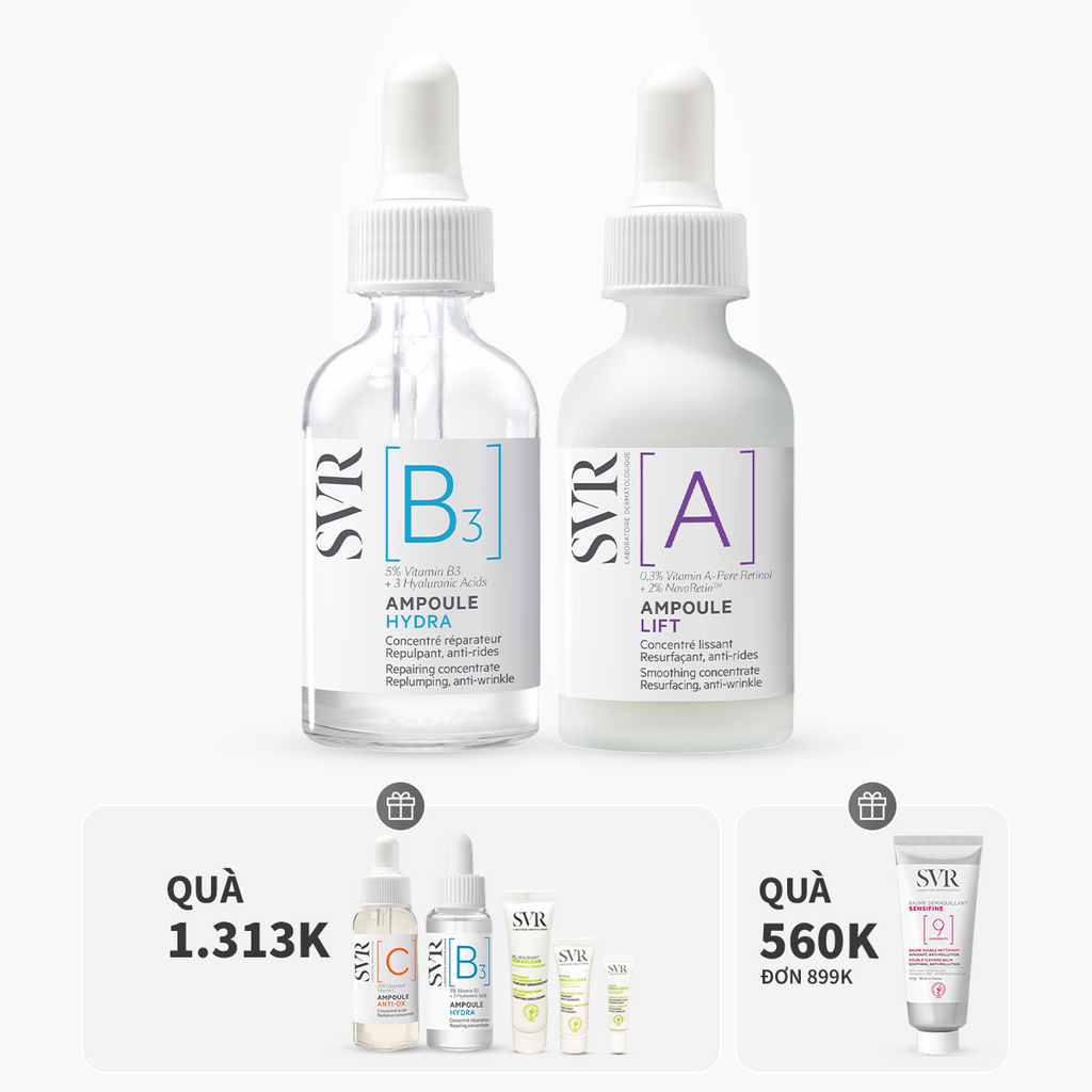 Bộ đôi Ampoule A 30ml và Ampoule B3 30ml