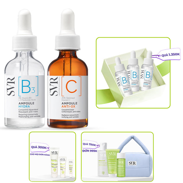 Bộ đôi Ampoule C 30ml và Ampoule B3 30ml