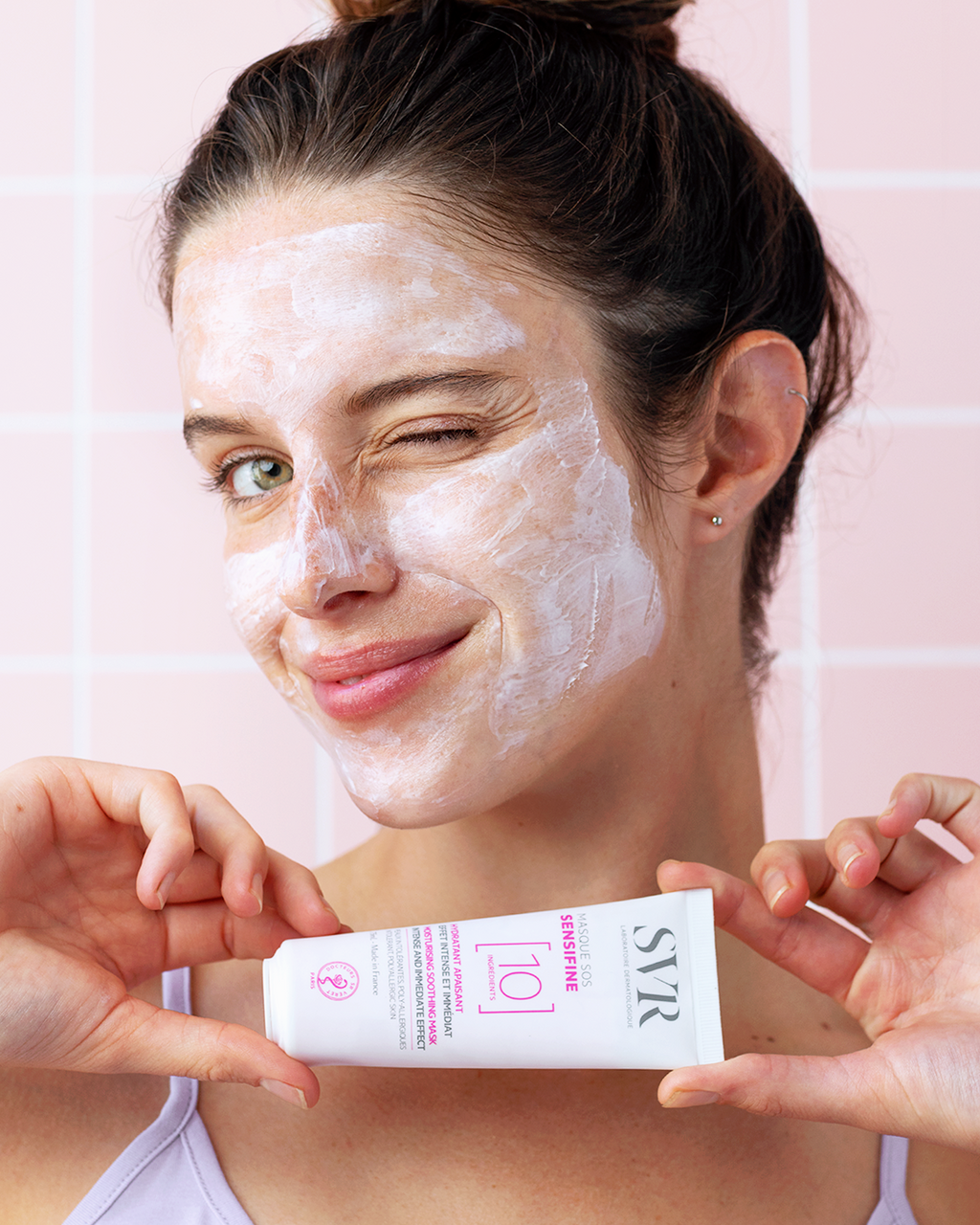 Mặt Nạ Dưỡng Ẩm Hỗ Trợ Làm Dịu Da SVR Sensifine Masque SOS 75ML