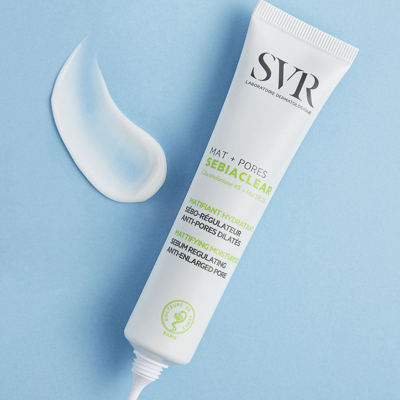 Kem Dưỡng Giảm Mụn, Se Khít Lỗ Chân Lông SVR Sebiaclear Mat+Pores 40ML