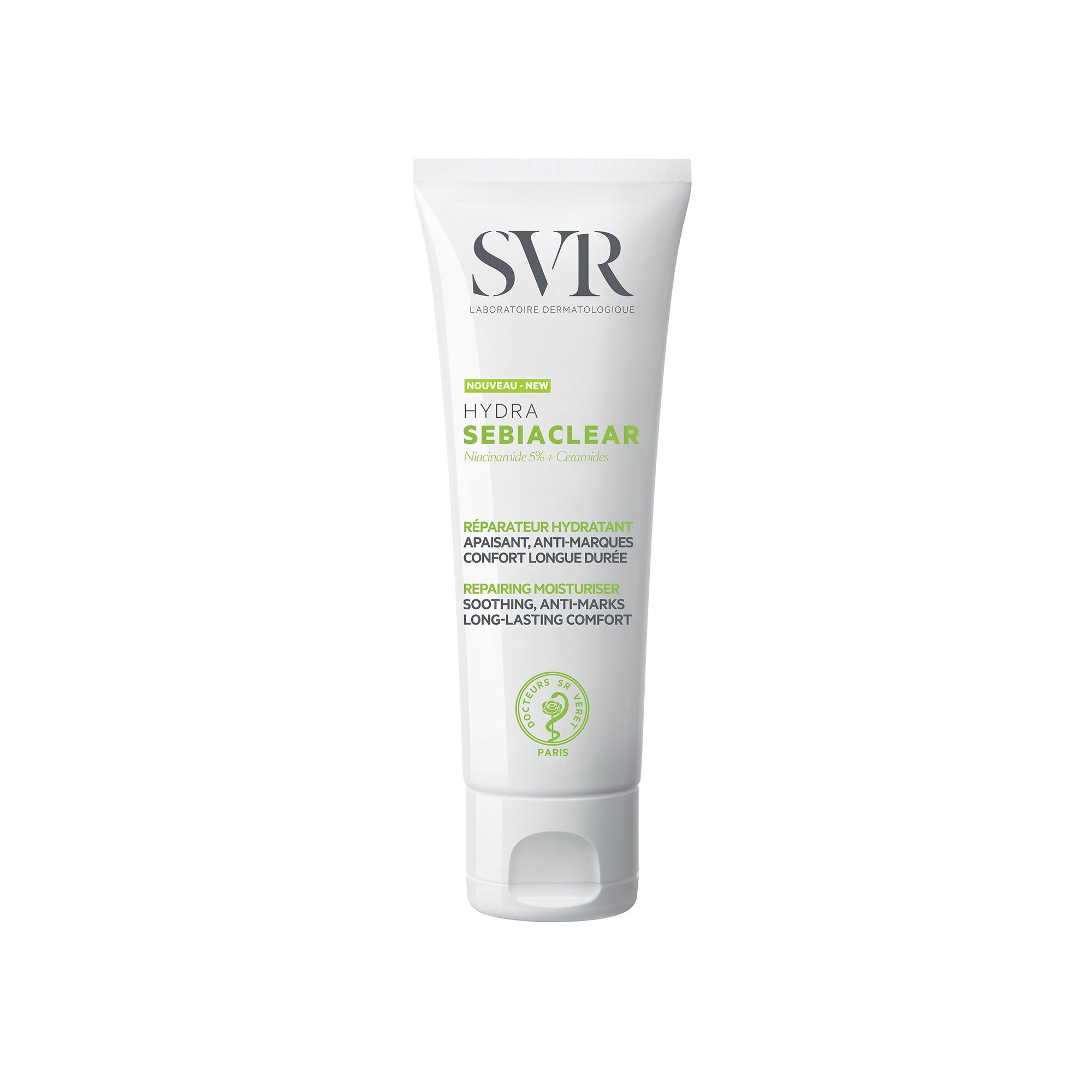 Kem Dưỡng Ẩm Dành Cho Da Dầu Mụn SVR Sebiaclear Hydra 40ML