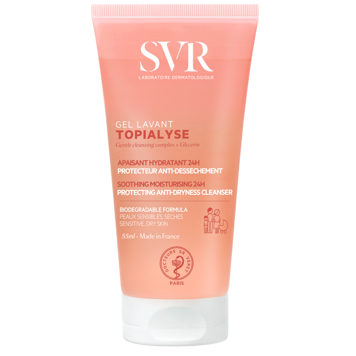 Buy combo 1 SVR CICAVIT+ CREME HPPI 40ML, 1 SVR Sebiaclear Serum 30ml get 1 SVR Topialyse Gel Lavant 55ml, 1 SVR Topialyse Levres 4 g