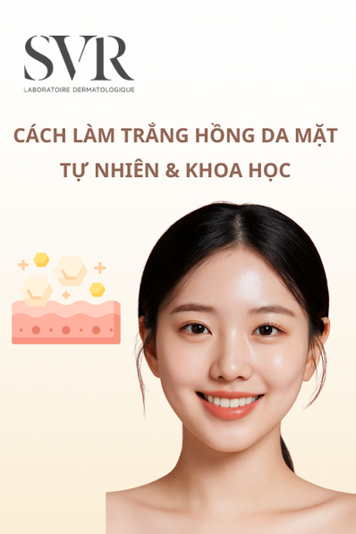 cách làm trắng hồng da mặt