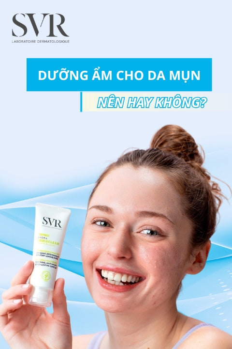 Có nên dưỡng ẩm cho da mụn