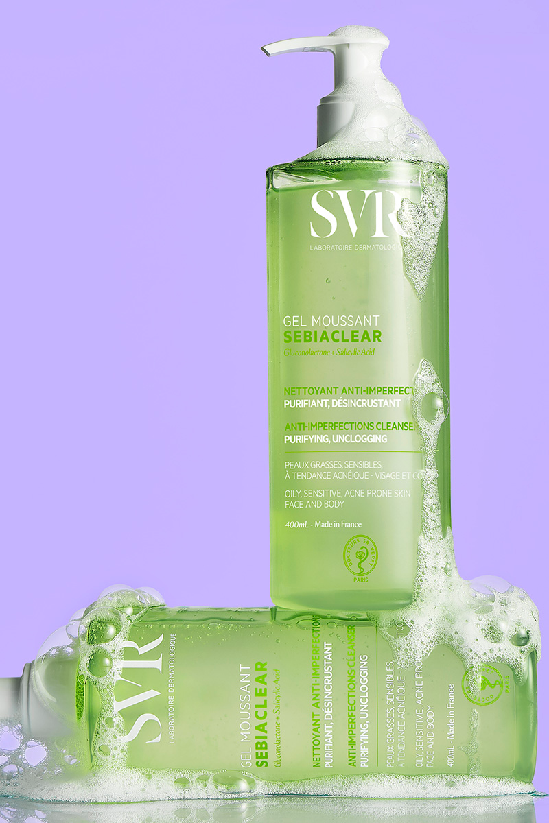 Sữa rửa mặt cho da dầu mụn SVR Sebiaclear Gel Moussant