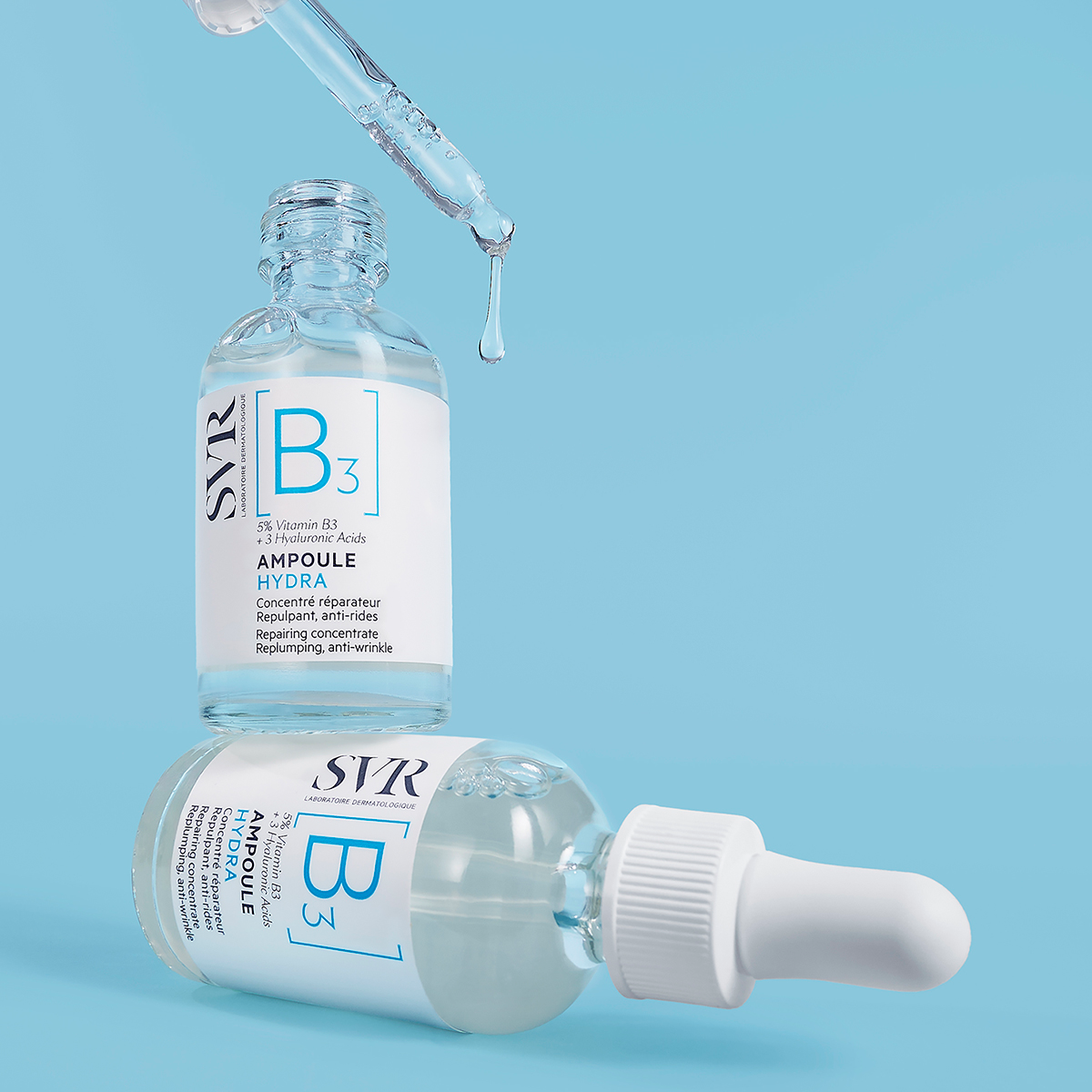 Ampoule B3 dưỡng ẩm, chống nhăn da 30ml