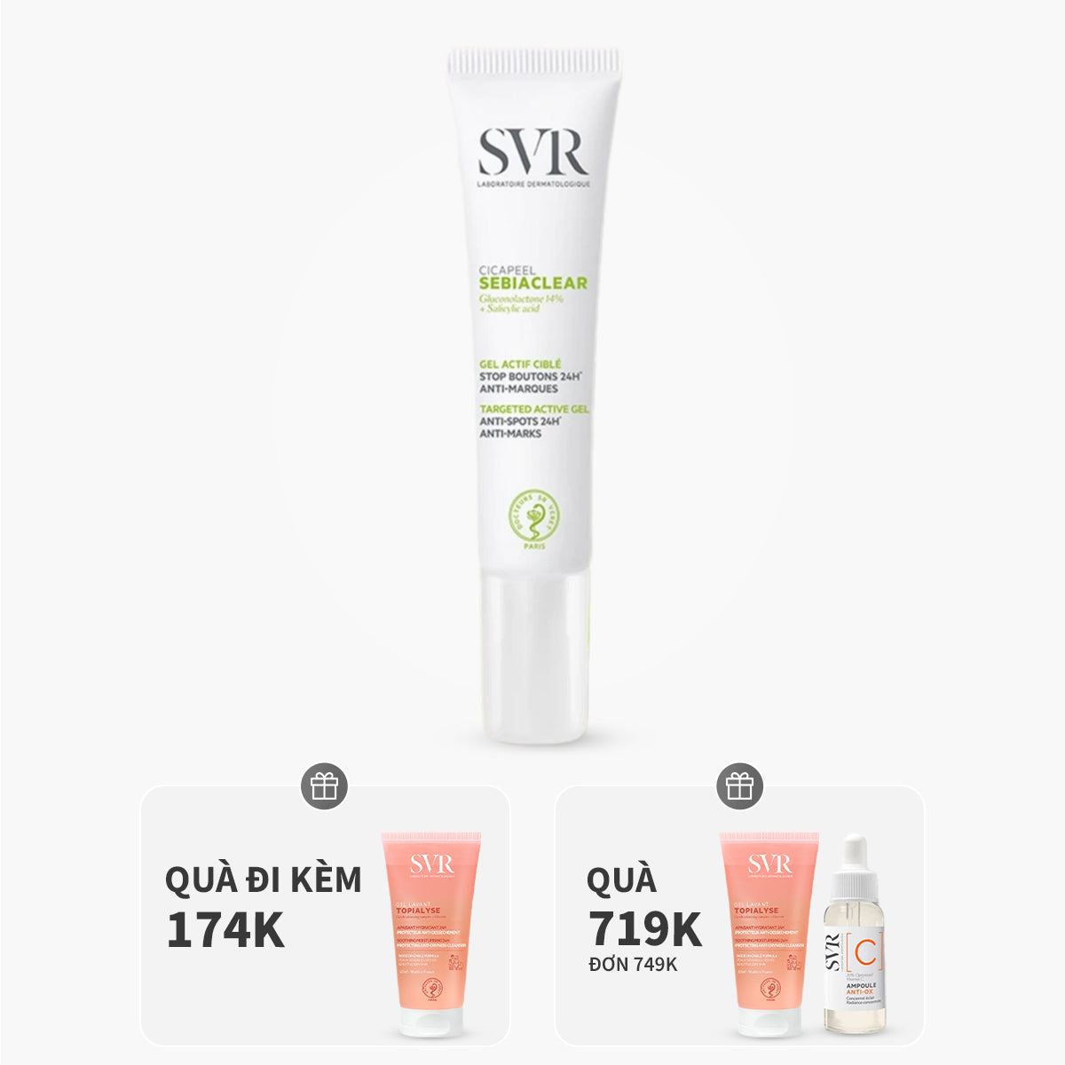 Gel chấm giảm mụn 15ml
