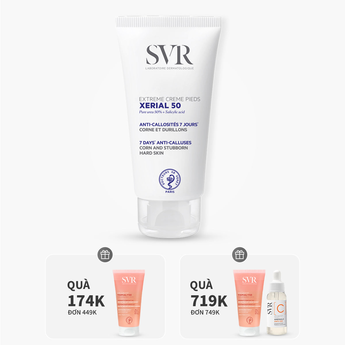 Kem gót chân giảm chai sần 50ml