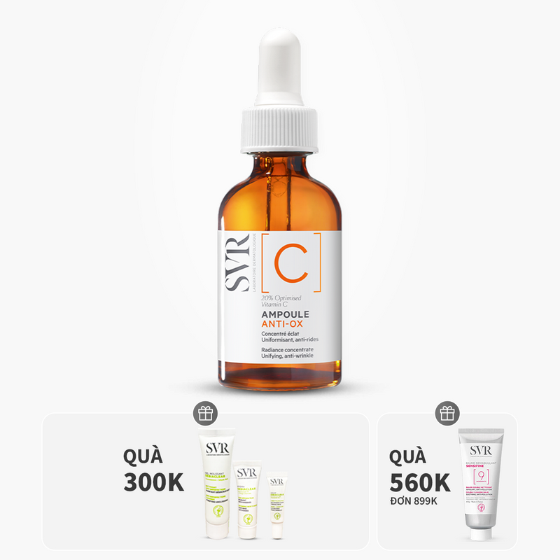 Ampoule C sáng da, mờ thâm 30ml