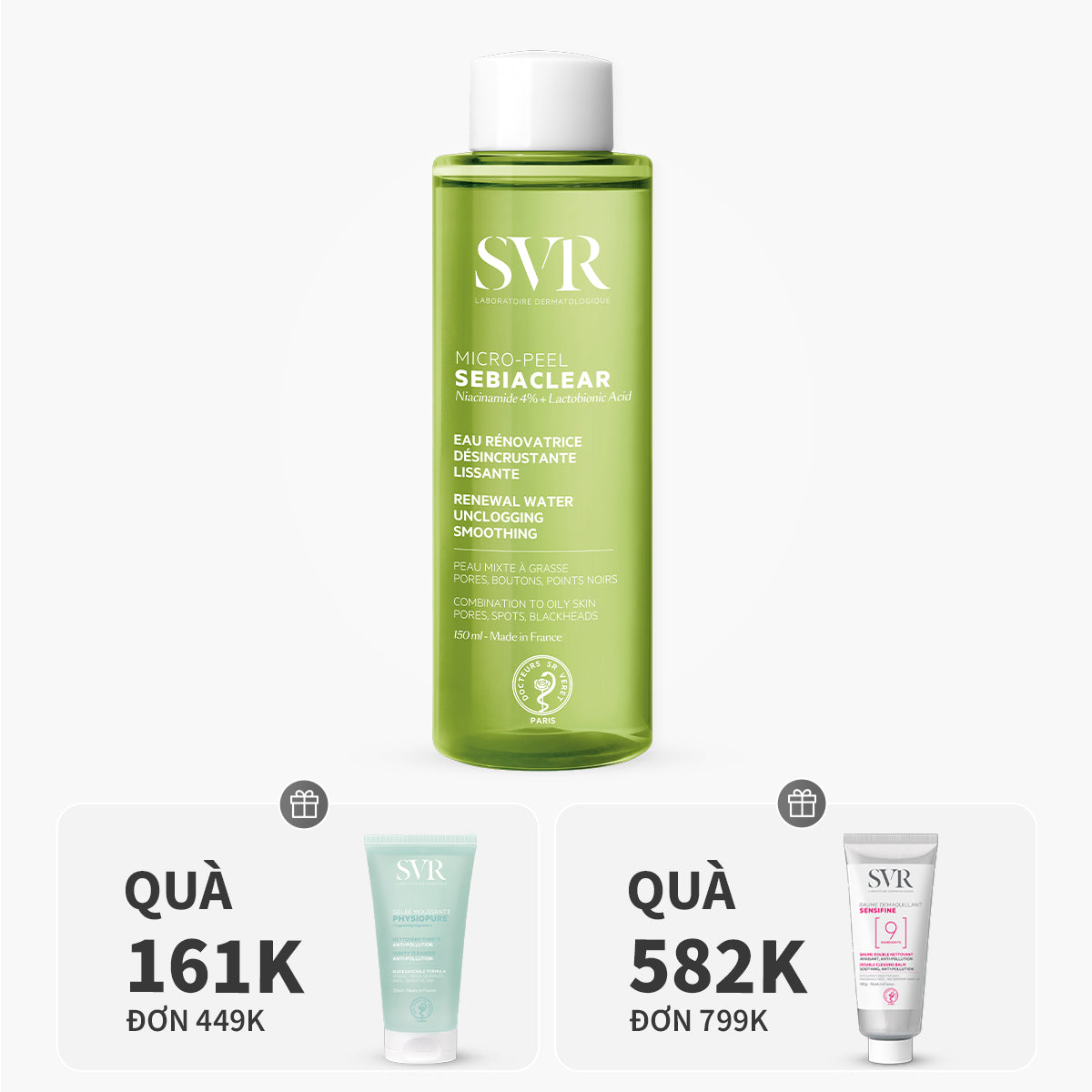 Nước cân bằng giảm mụn 150ml