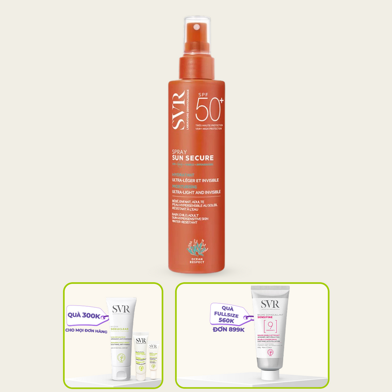 Xịt Chống Nắng Toàn Thân 200ml
