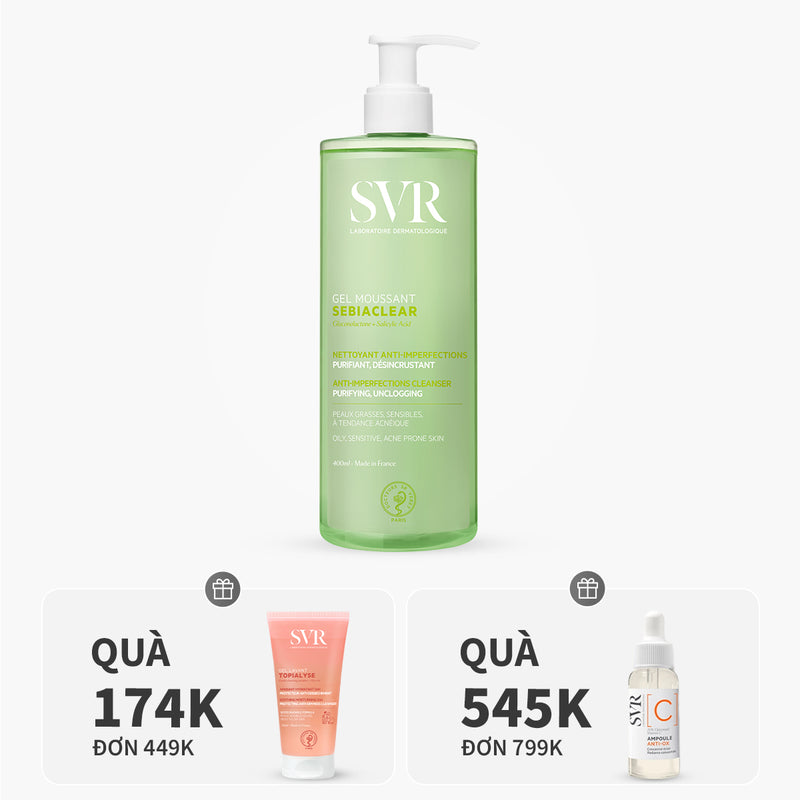 Gel rửa mặt làm sạch dầu nhờn