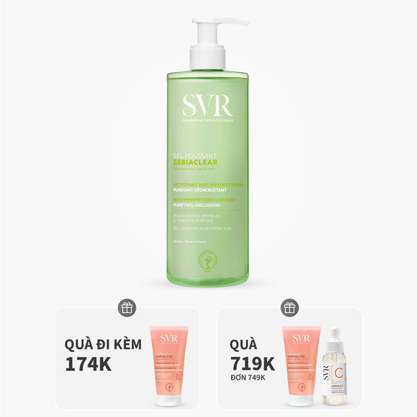 Gel rửa mặt làm sạch dầu nhờn