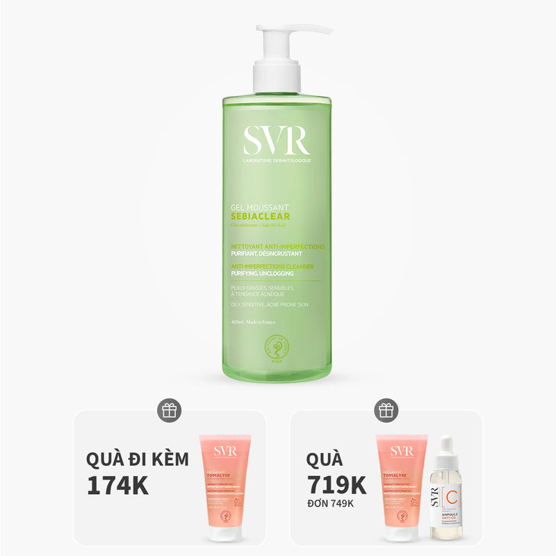 Gel rửa mặt làm sạch dầu nhờn