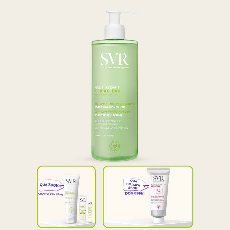 Gel rửa mặt làm sạch dầu nhờn