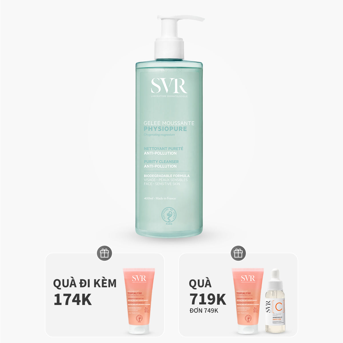 Gel rửa mặt sạch sâu