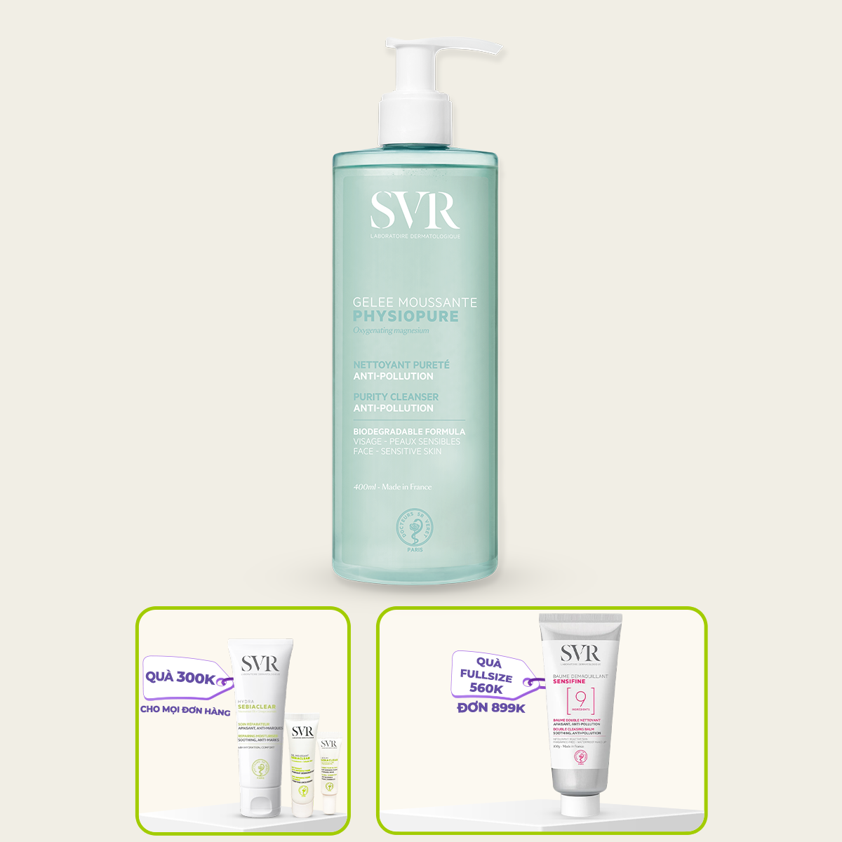 Gel rửa mặt sạch sâu
