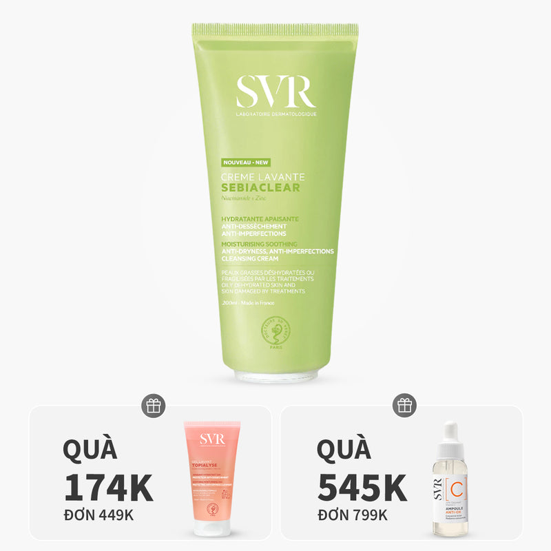 Sữa rửa mặt làm dịu, không khô da 200ml