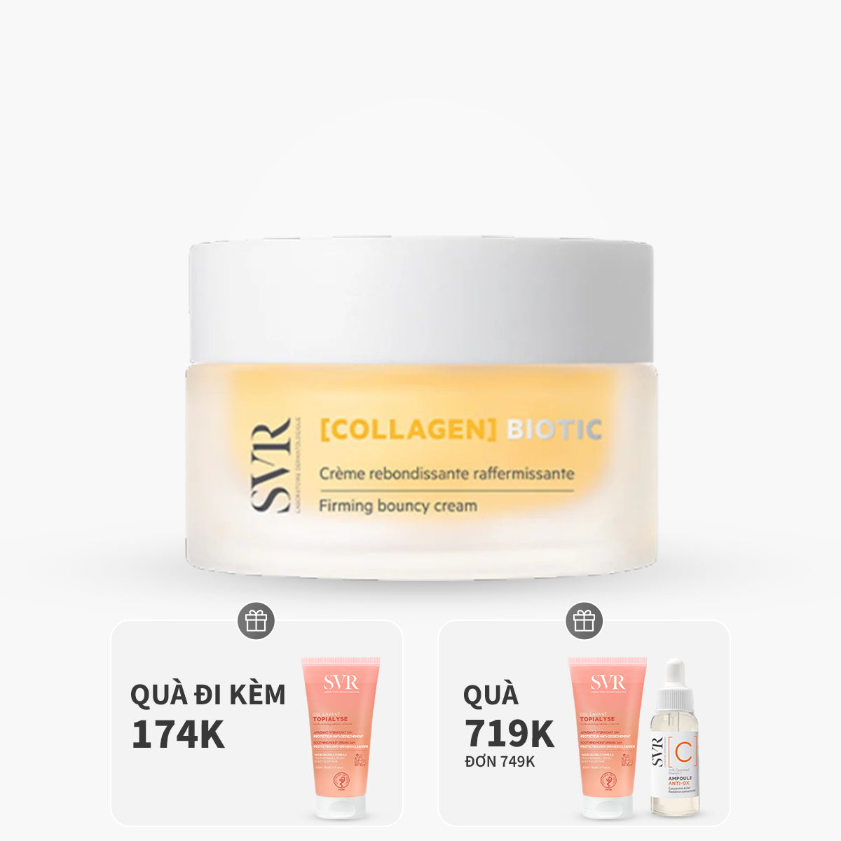 Kem dưỡng collagen căng mịn mờ vết nhăn 50ml
