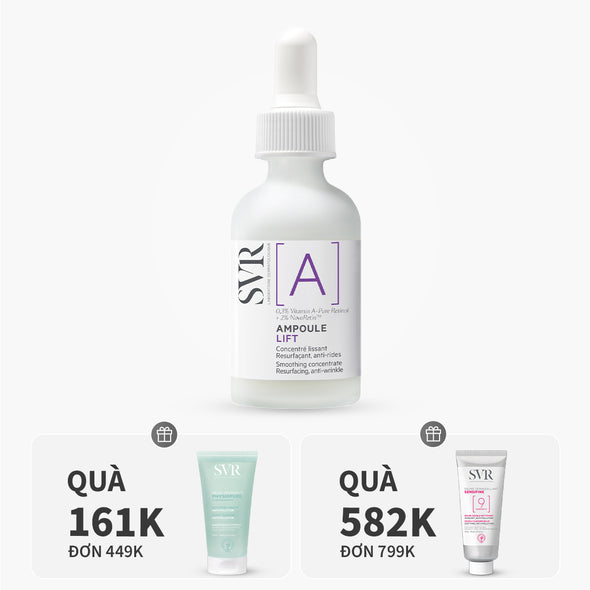 Ampoule A giảm nếp nhăn, ngăn ngừa mụn 30ml