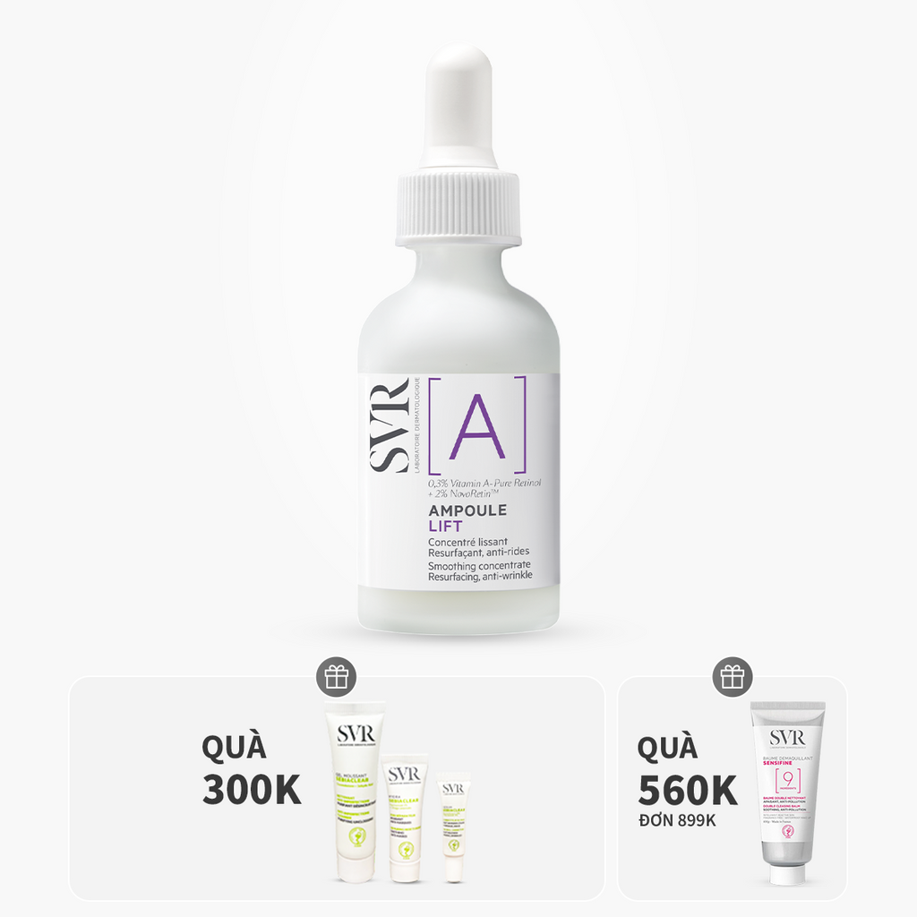 Ampoule A giảm nếp nhăn, ngăn ngừa mụn 30ml