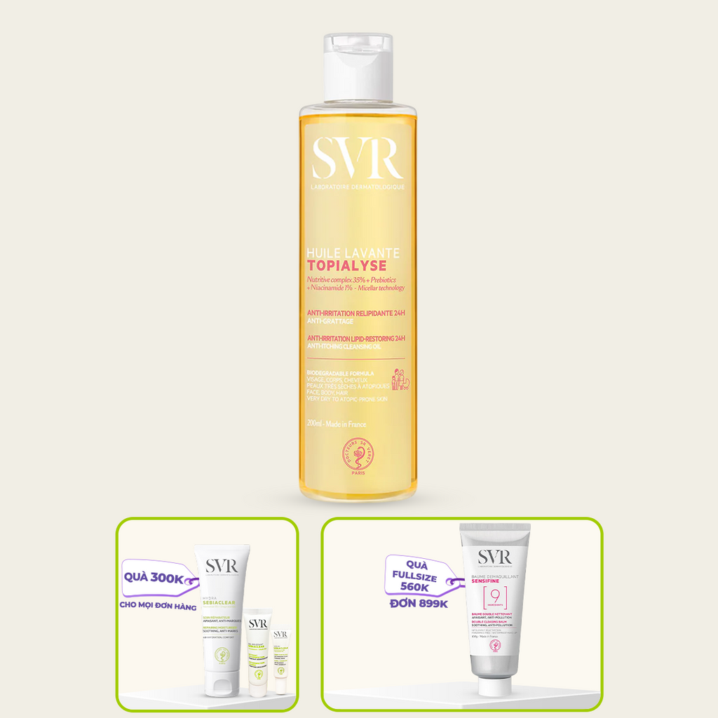 Dầu tắm làm sạch và dưỡng ẩm 200ml