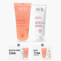 Bộ đôi gel làm sạch và kem dưỡng làm dịu da