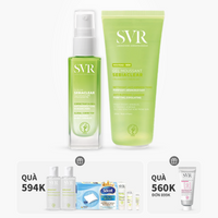 Bộ đôi tinh chất giảm mụn mờ thâm 30ml và gel rửa mặt làm sạch dầu nhờn 200ml