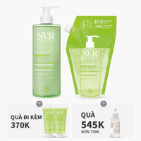 Bộ đôi gel rửa mặt làm sạch dầu nhờn 400ml (1 chai 400ML + 1 túi 400ML)