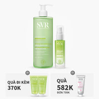 Bộ đôi tinh chất giảm mụn mờ thâm 30ml và gel rửa mặt làm sạch dầu nhờn 400ml
