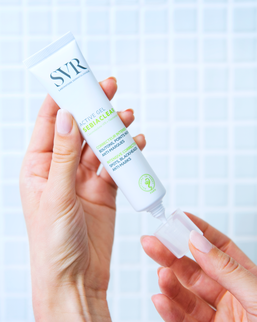 Kem Dưỡng Kiềm Dầu, Giảm Mụn SVR Sebiaclear Active Gel