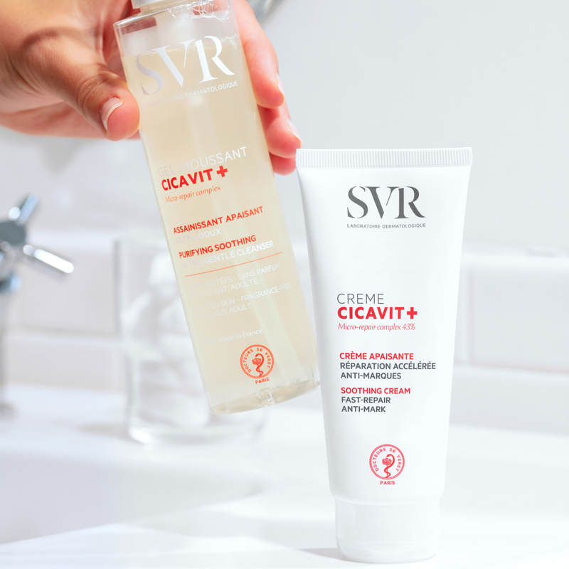 Kem Dưỡng Ẩm Làm Dịu Da Kích Ứng, Mẩn Đỏ SVR Cicavit+ Creme 40ML